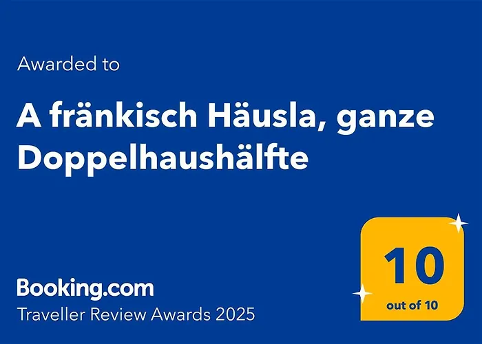 بيت للعطل A Fraenkisch Haeusla, Doppelhaushaelfte